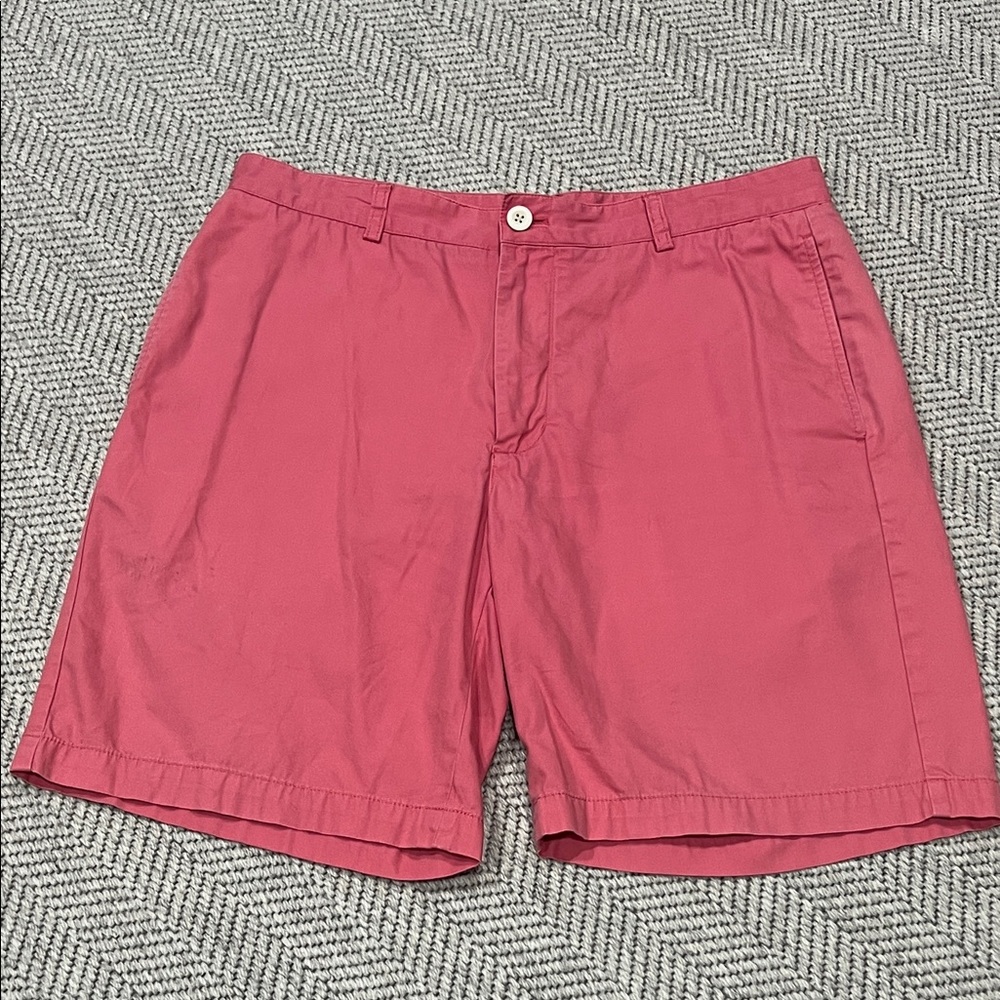 Vineyard Vines Men's Rose Pink Flat-Front Shorts